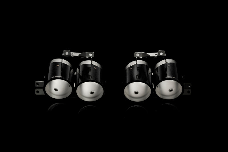 Akrapovic 09-14 Lamborghini Gallardo LP 550-2 Coupe Tail Pipe Set (Carbon) - Burkken Auto Parts