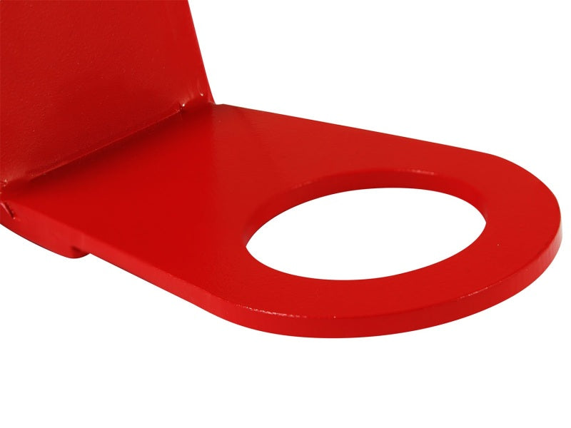 aFe Control Rear Tow Hook Red 05-13 Chevrolet Corvette (C6) - Burkken Auto Parts