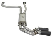 aFe POWER Rebel Series 2-1/2in 409 SS Cat Back Exhaust w/ Black Tips 16-17 Nissan Titan V8 5.6L - Burkken Auto Parts