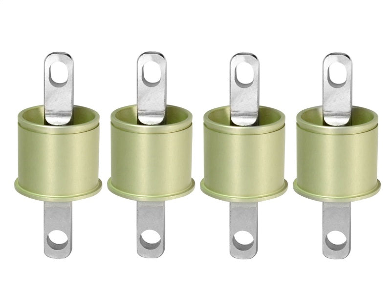 aFe Control PFADT Alum Frame Drag Rear Solid Spherical C/A Bearings Set; 06-13 Chevy Corvette C6 Z06 - Burkken Auto Parts