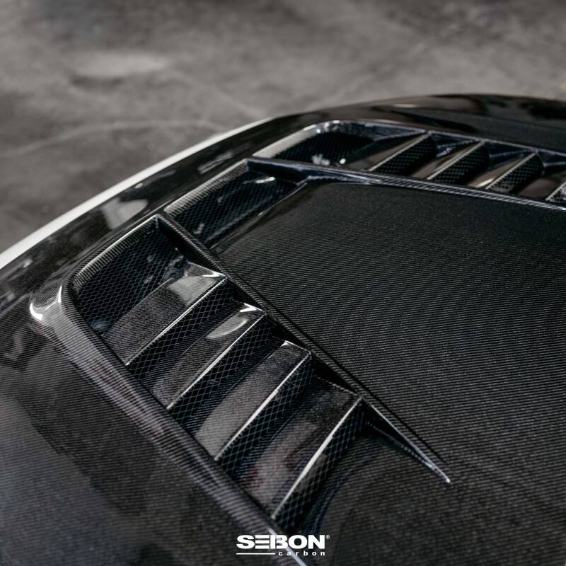 Seibon 2023 Honda Civic Type R TV-Styler Double Side Carbon Fiber Hood - Burkken Auto Parts