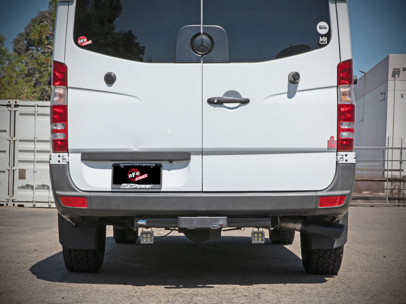 aFe Vulcan Series 3in 304SS DPF-Back Exhaust w/ Black Tip 14-18 Mercedes-Benz Sprinter 2500 - Burkken Auto Parts