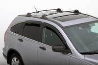 AVS 07-11 Honda CR-V Ventvisor Outside Mount Window Deflectors 4pc - Smoke - Burkken Auto Parts