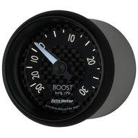 Autometer GT Series 52mm Mechanical 30 In Hg/30 psi Vacuum/Boost Gauge - Burkken Auto Parts