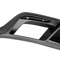 Anderson Composites 15-16 Ford Mustang R-Style Rear Valance (for Quad Tip Exhaust) - Burkken Auto Parts