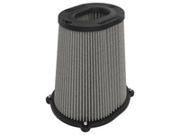 aFe Quantum Pro DRY S Air Filter Inverted Top - 5.5inx4.25in Flange x 9in Height - Dry PDS - Burkken Auto Parts