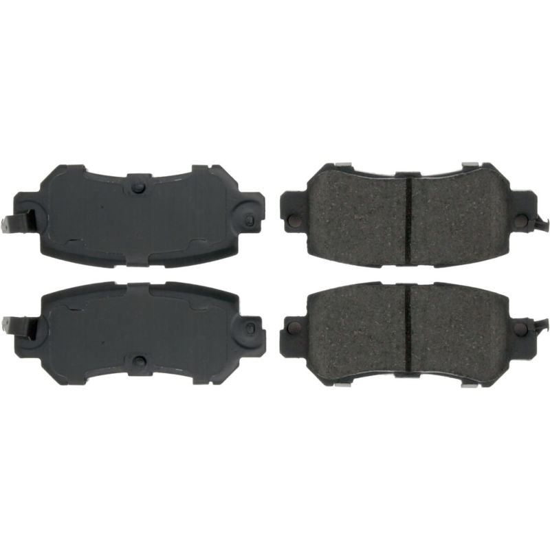 Posi-Quiet 01-05 Miata w/ Sport Suspension Deluxe Rear Brake Pads D891 - Burkken Auto Parts