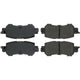 Posi-Quiet 01-05 Miata w/ Sport Suspension Deluxe Rear Brake Pads D891 - Burkken Auto Parts