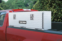 Tradesman Aluminum Top Mount Tool Box (48in.) - Brite - Burkken Auto Parts