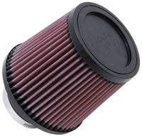 K&N Filter Universal Rubber Filter-Rd Tapered 3in Flange ID x 6in Base OD x 5in Top OD x 5.563in H - Burkken Auto Parts