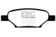 EBC 04-06 Chevrolet Cobalt 2.0 Supercharged Redstuff Rear Brake Pads - Burkken Auto Parts