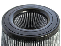 aFe MagnumFLOW Pro DRY S Universal Air Filter 7.13in F x (8.75 x 8.75)in B x 7in T(Inv) x 6.75in H - Burkken Auto Parts