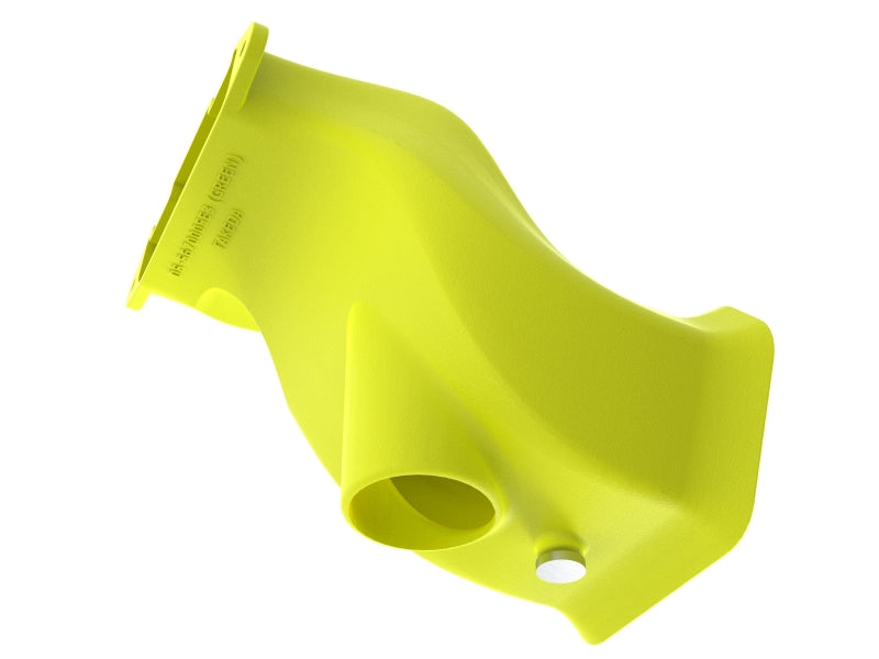 aFe 18-20 Hyundai Elantra GT L4-1.6L (t) Takeda Momentum Dynamic Air Scoop - Neon Green - Burkken Auto Parts