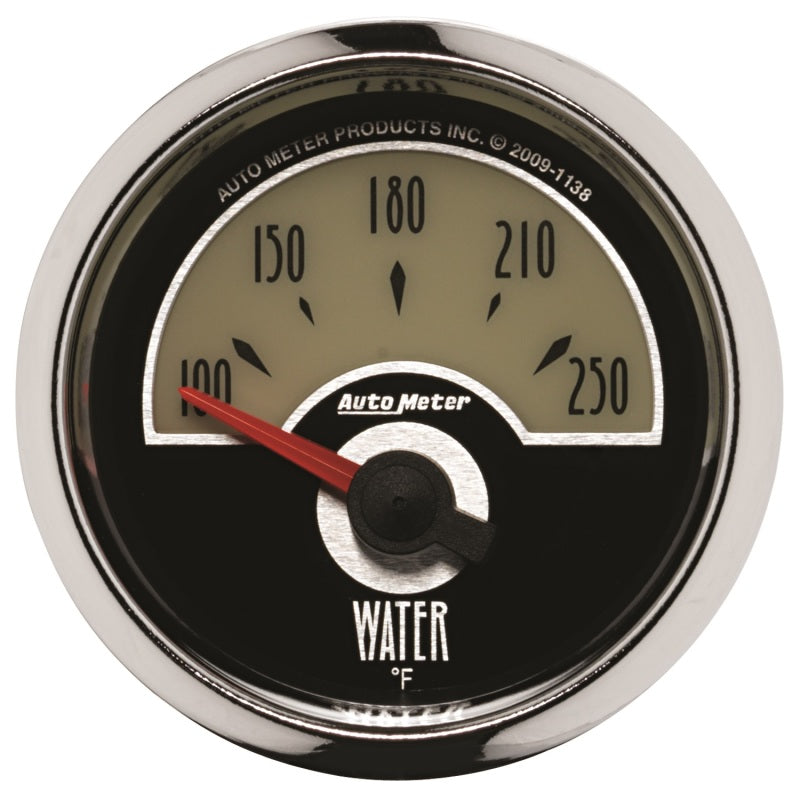 AutoMeter Gauge Water Temp 2-1/16in. 250 Deg. F Elec Cruiser - Burkken Auto Parts