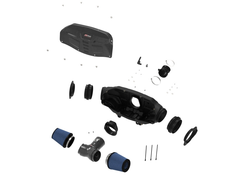 aFe Black Series Carbon Fiber Pro 5R Air Intake System 2020 Chevrolet Corvette C8 V8 6.2L - Burkken Auto Parts