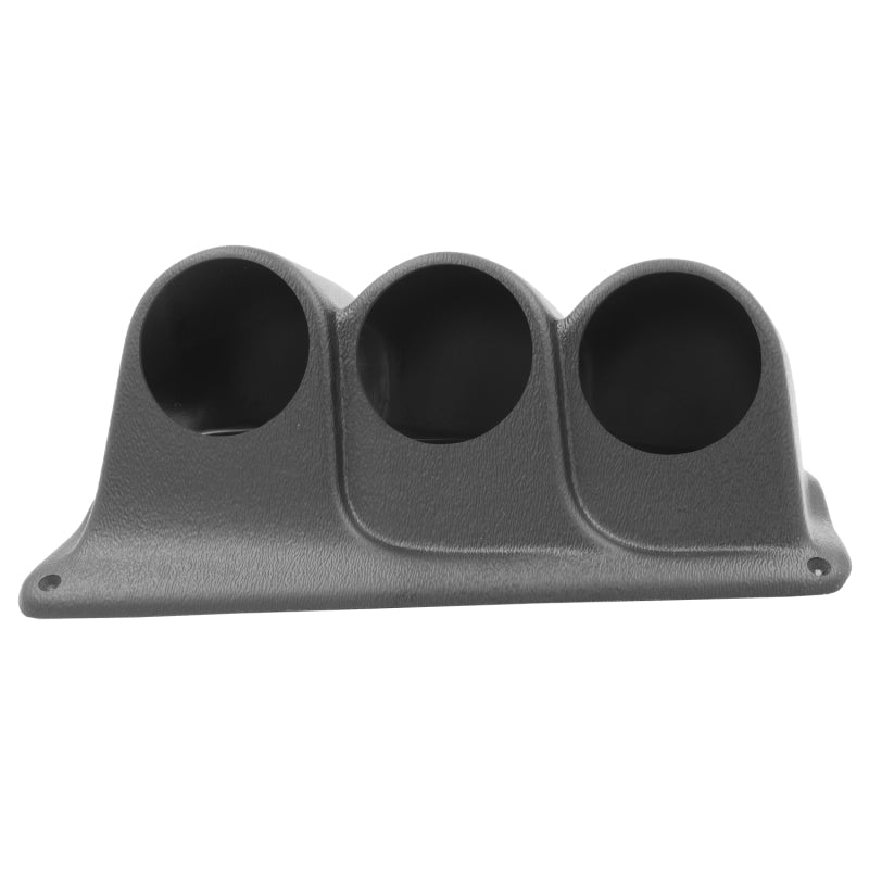 Autometer 99-03 Ford Super Duty 52mm Black Triple Dash Top Pod - Burkken Auto Parts