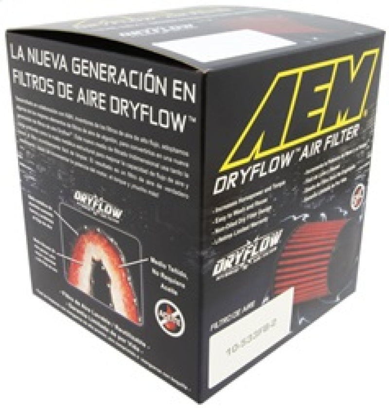 AEM 5 in x 5 in Dryflow Air Filter - Burkken Auto Parts