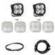 Baja Designs 2021+ Ford Bronco A Piller Light Kit Squadron Sport Spot w/Upfitter - Burkken Auto Parts