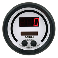 Autometer 85.7mm White Switchable 260 MPH / 260 KM/H Speedometer Phantom Elite Digital Gauge - Burkken Auto Parts