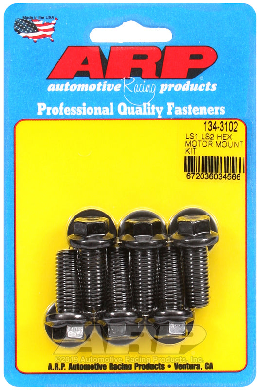 ARP LS1 LS2 Hex Motor Mount Bolt Kit - Burkken Auto Parts