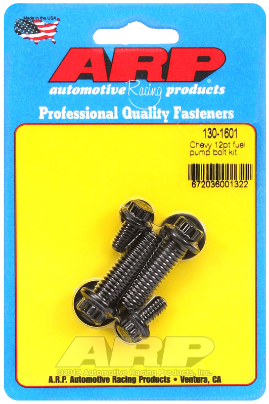 ARP Chevy 12pt Fuel Pump Bolt Kit - Burkken Auto Parts
