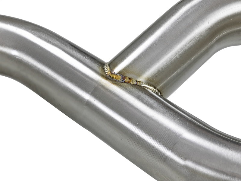 aFe MACHForce XP 08-13 BMW 135i L6-2.0L N54/N55 3in. 304 SS Axle-Back Exhaust w/Polished Tips - Burkken Auto Parts