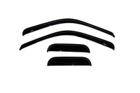 AVS 99-16 Ford F-250 Supercab Ventvisor Outside Mount Window Deflectors 4pc - Smoke - Burkken Auto Parts