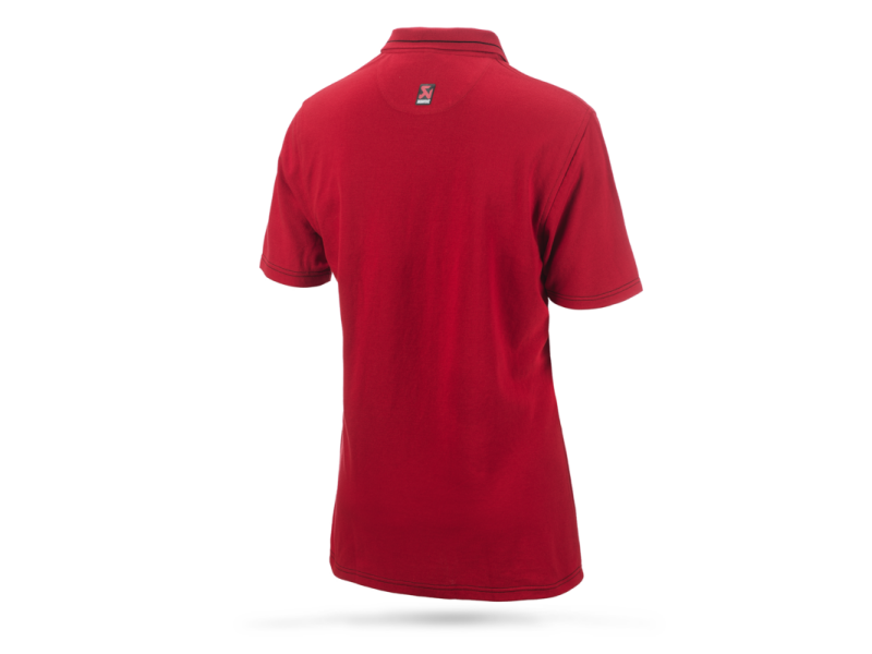 Akrapovic Corpo Polo Red Mens - XS - Burkken Auto Parts