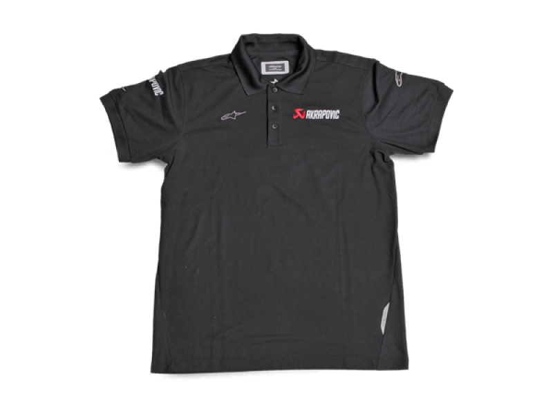 Akrapovic Mens Poloshirt Akrapovic-Alpinestars - XS - Burkken Auto Parts