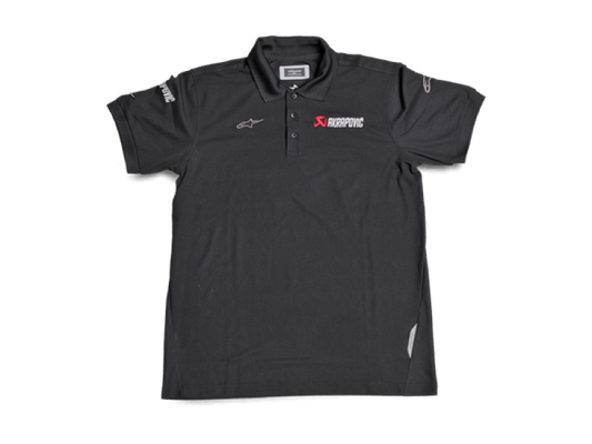 Akrapovic Mens Poloshirt Akrapovic-Alpinestars - XS - Burkken Auto Parts