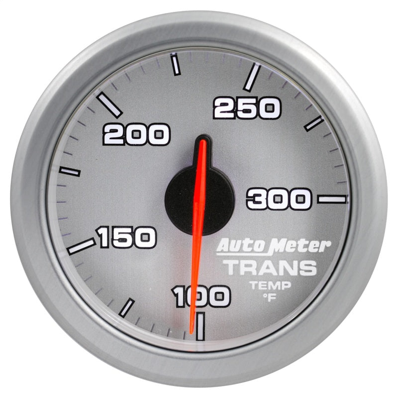Autometer Airdrive 2-1/6in Trans Temperature Gauge 100-300 Degrees F - Silver - Burkken Auto Parts