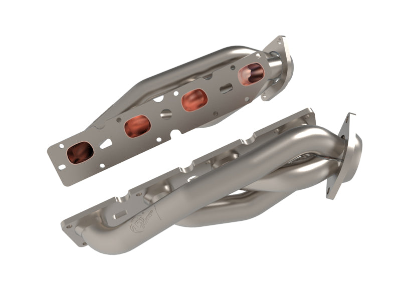 aFe Twisted Steel 11-21 Jeep Grand Cherokee (WK2) 5.7L V8 Headers - Titanium (Ceramic Coated) - Burkken Auto Parts