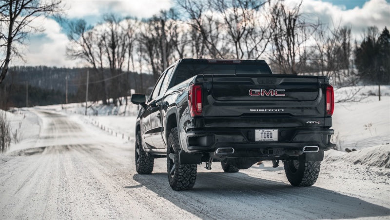 Corsa 19-23 Chevy Silverado/GMC Sierra 6.2L Crew Cab Short Bed 147.5 Cat-Back Dual Rear Exit No Tips - Burkken Auto Parts