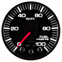 Autometer Spek-Pro - Nascar 2-1/16in Fuel Press 0- 100 psi Bfb Ecu - Burkken Auto Parts