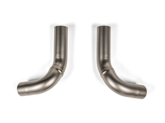 Akrapovic 2023 Mercedes-AMG C 63 S E Performance (W206, S206) Link Pipe Set - Titanium - Burkken Auto Parts