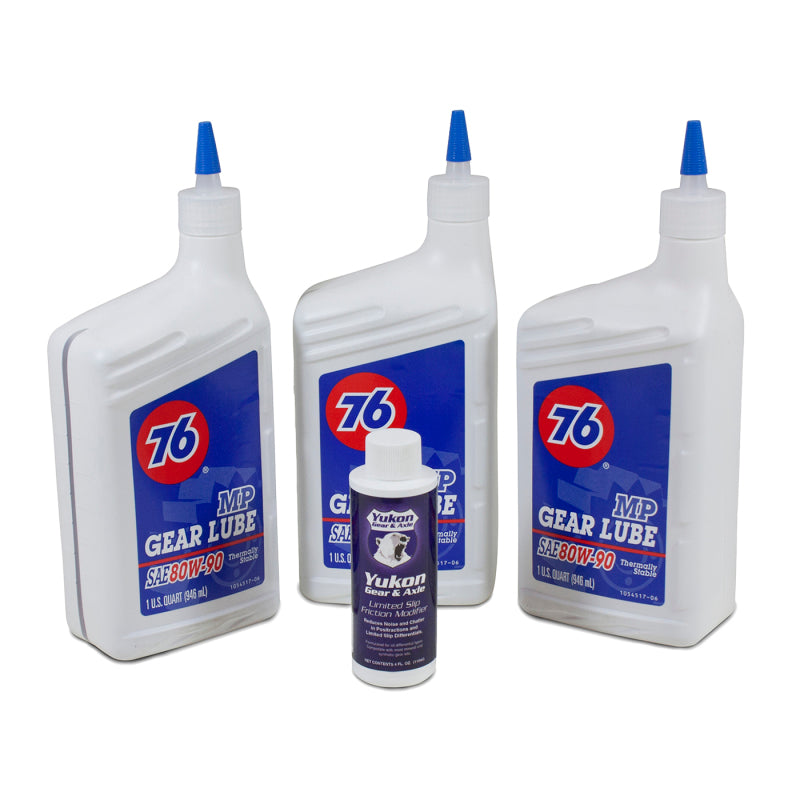 Yukon Gear Redline Synthetic Shock Proof Oil w/ Positraction Additive. 4 Quarts - Burkken Auto Parts
