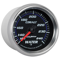 Autometer Cobalt 66mm 120-240 Degree F Mechanical Water Temperature Gauge - Burkken Auto Parts