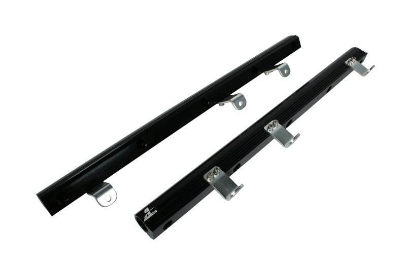 Aeromotive Fuel Rails - Chrysler 8.4L V10 Gen 4 - Black Anodized - Burkken Auto Parts