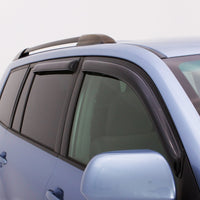 AVS 22-23 Hyundai Santa Cruz Outside Mount Ventvisor Deflector 4pc - Smoke - Burkken Auto Parts