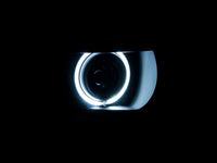 ANZO 2010-2013 Chevrolet Camaro Projector Headlights w/ Halo Black (CCFL) - Burkken Auto Parts