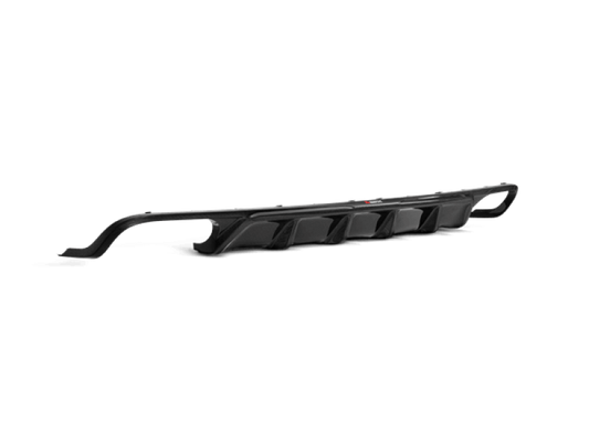 Akrapovic 2017 Porsche Macan GTS (95B) Rear Carbon Fiber Diffuser - High Gloss - Burkken Auto Parts