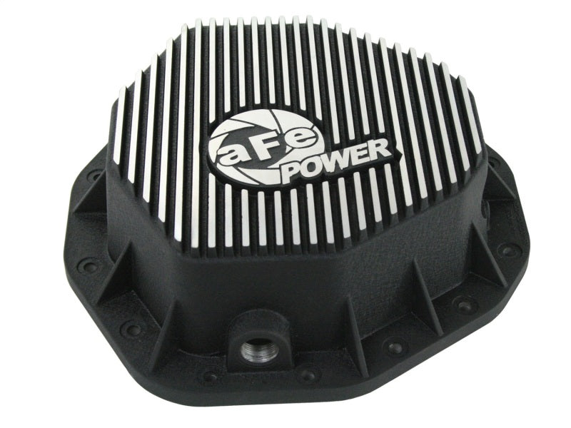 aFe Power Cover Rear Differential COV Diff R Dodge Diesel Trucks 03-05 L6-5.9L Machined - Burkken Auto Parts