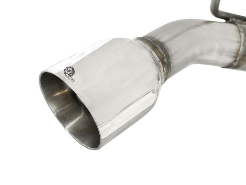 aFe MACHForce XP Exhaust 2.5in Stainless Steel CB/10-13 Chevy Camaro V6-3.6L (td) (polished tip) - Burkken Auto Parts