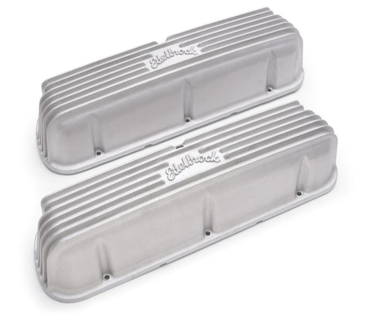 Edelbrock Valve Cover Classic Series Ford 1962-95 221 351W V8 Satin - Burkken Auto Parts