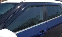AVS 21-22 Kia Seltos Ventvisor Outside Mount Window Deflectors 4pc - Smoke - Burkken Auto Parts