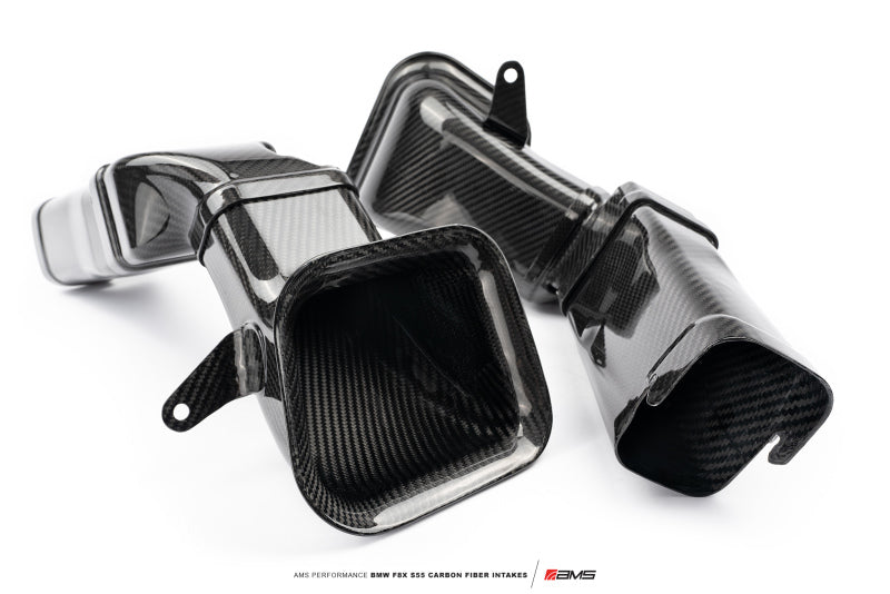 AMS Performance 15-18 BMW M3 / 15-20 BMW M4 w/ S55 3.0L Turbo Engine Carbon Fiber Intake - Burkken Auto Parts