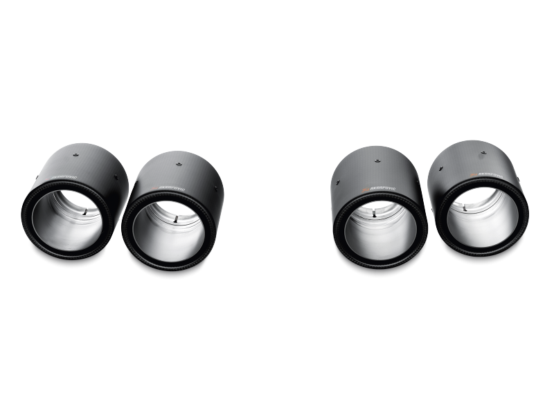 Akrapovic 11-17 BMW M5 (F10) Tail Pipe Set (Carbon) - Burkken Auto Parts