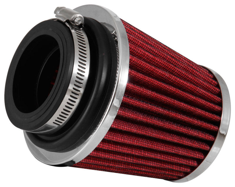 K&N Universal Chrome Filter 2 3/4in FLG / 4 1/2in Bottom / 4 1/2in Height - Burkken Auto Parts