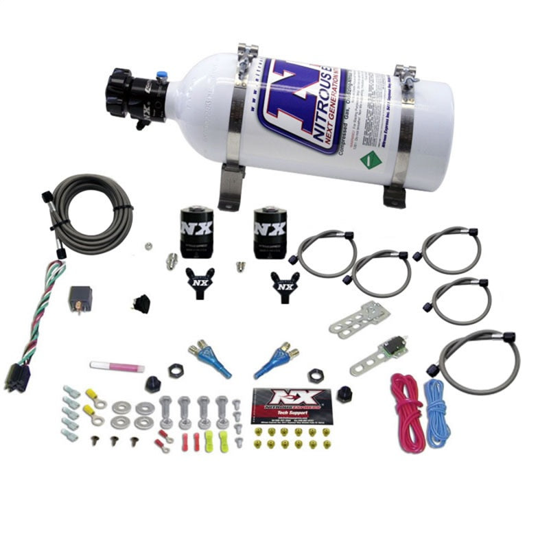 Nitrous Express BMW EFI All Dual Nozzle Nitrous Kit (50-300 HP) w/5lb Bottle - Burkken Auto Parts