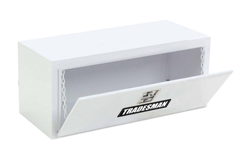 Tradesman Steel Underbody Truck Tool Box (48in.) - White - Burkken Auto Parts